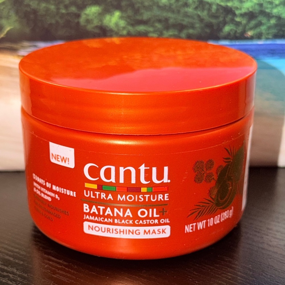 Cantu Ultra Moisture Batana Oil Jamaican Black Castor Oil Nourishing Mask 10oz